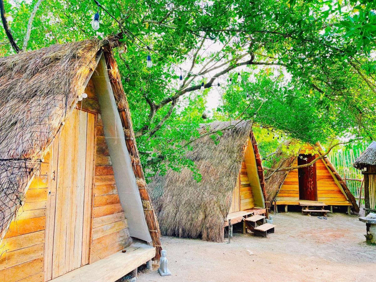 La Aldea Holbox Cabanas Y Camping 外观 照片