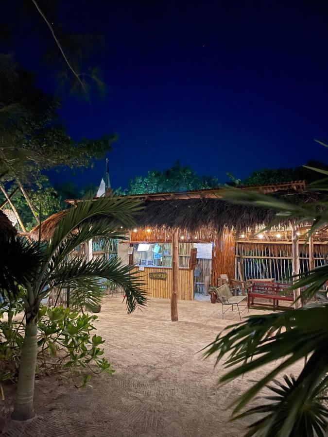 La Aldea Holbox Cabanas Y Camping 外观 照片