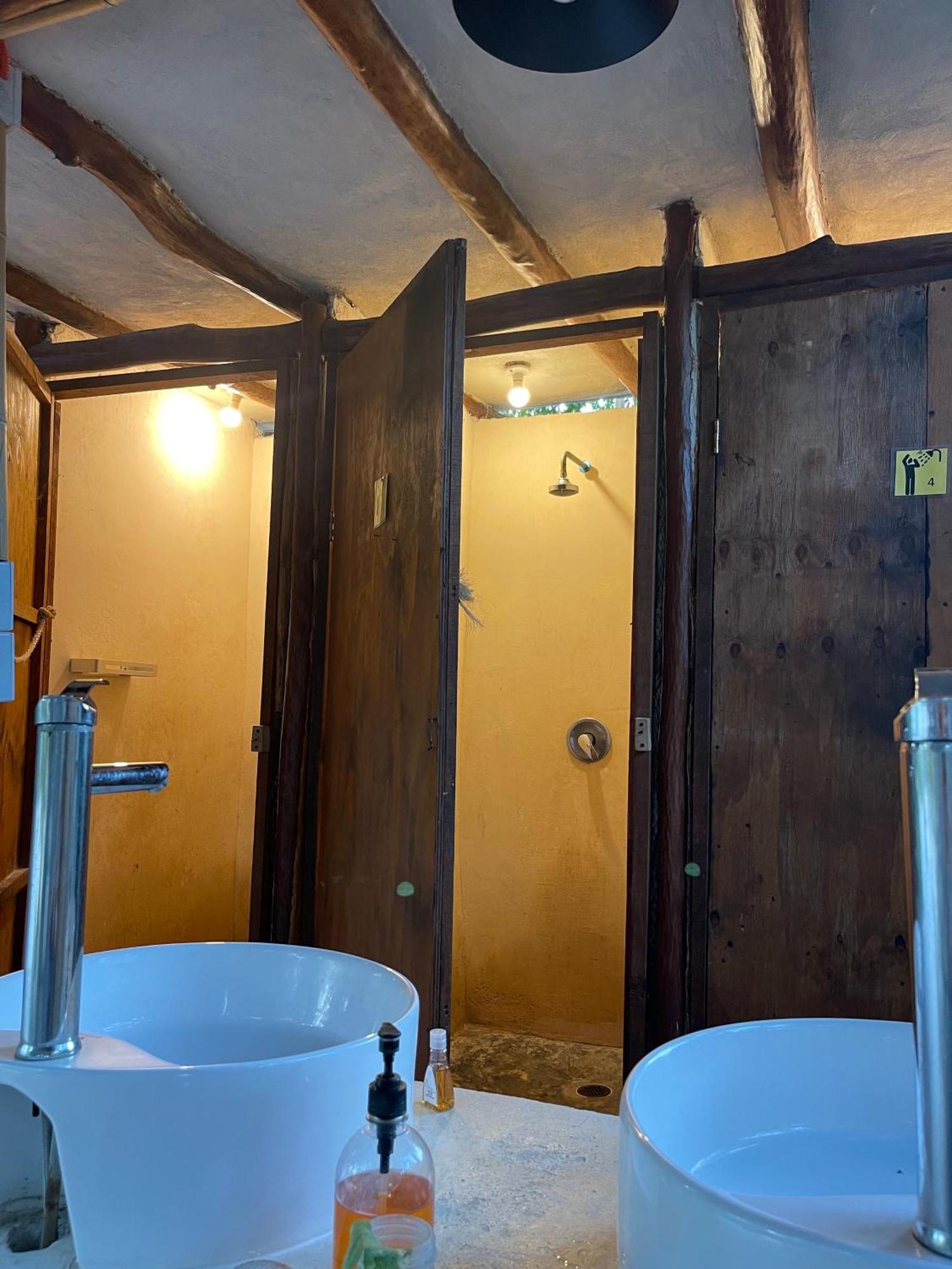 La Aldea Holbox Cabanas Y Camping 外观 照片
