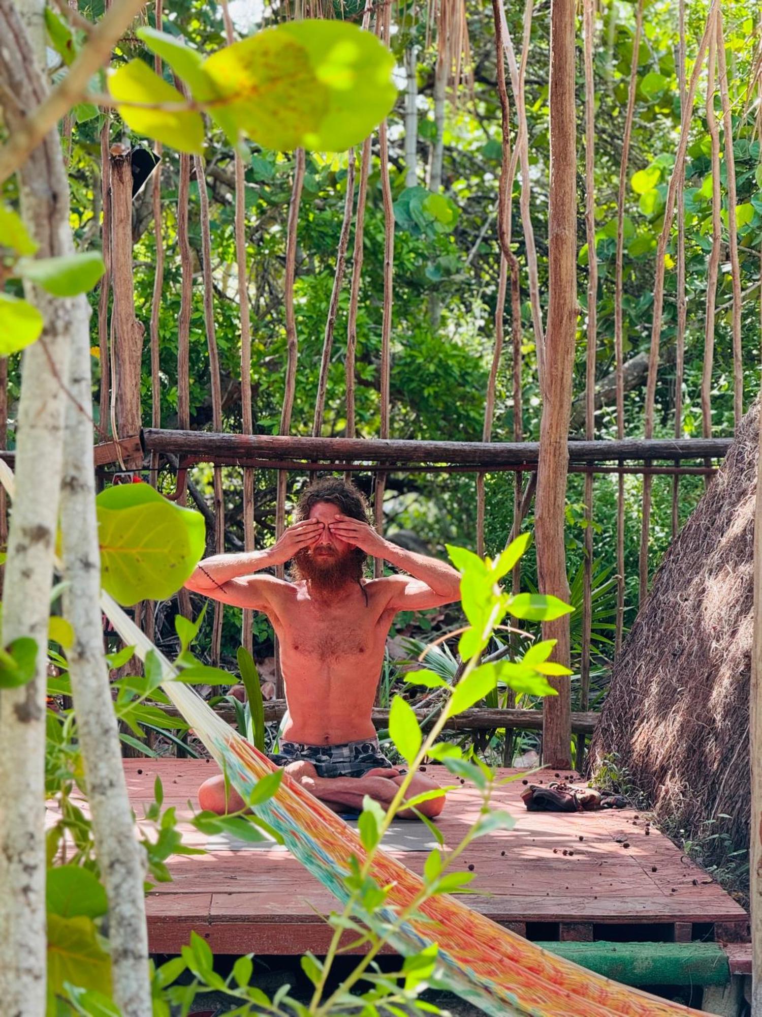 La Aldea Holbox Cabanas Y Camping 外观 照片
