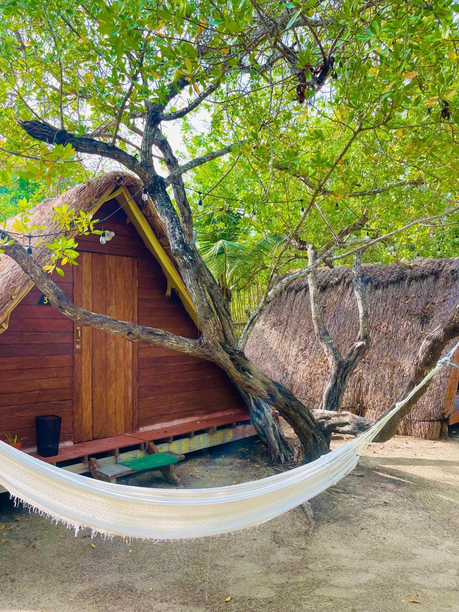La Aldea Holbox Cabanas Y Camping 外观 照片