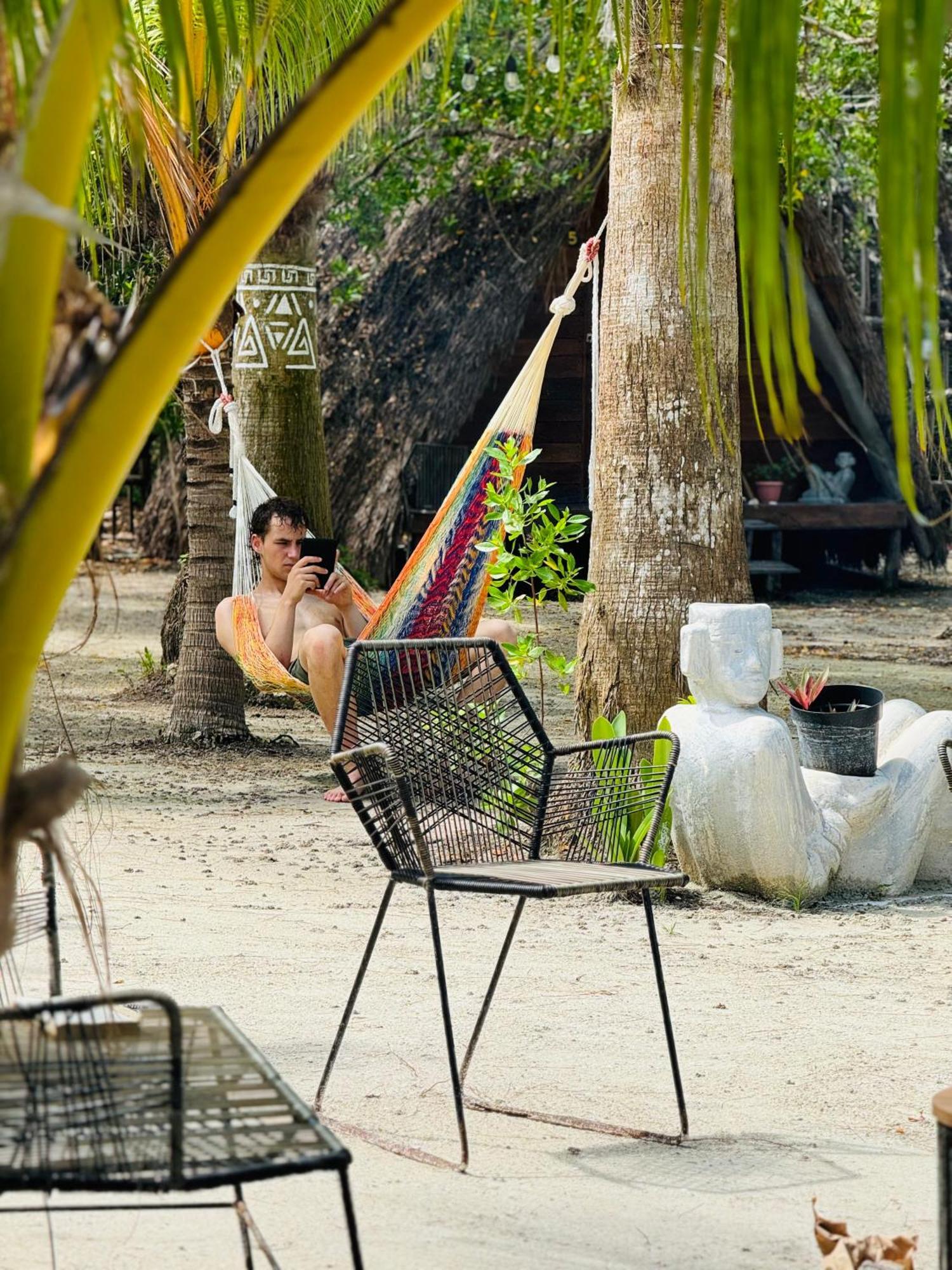La Aldea Holbox Cabanas Y Camping 外观 照片