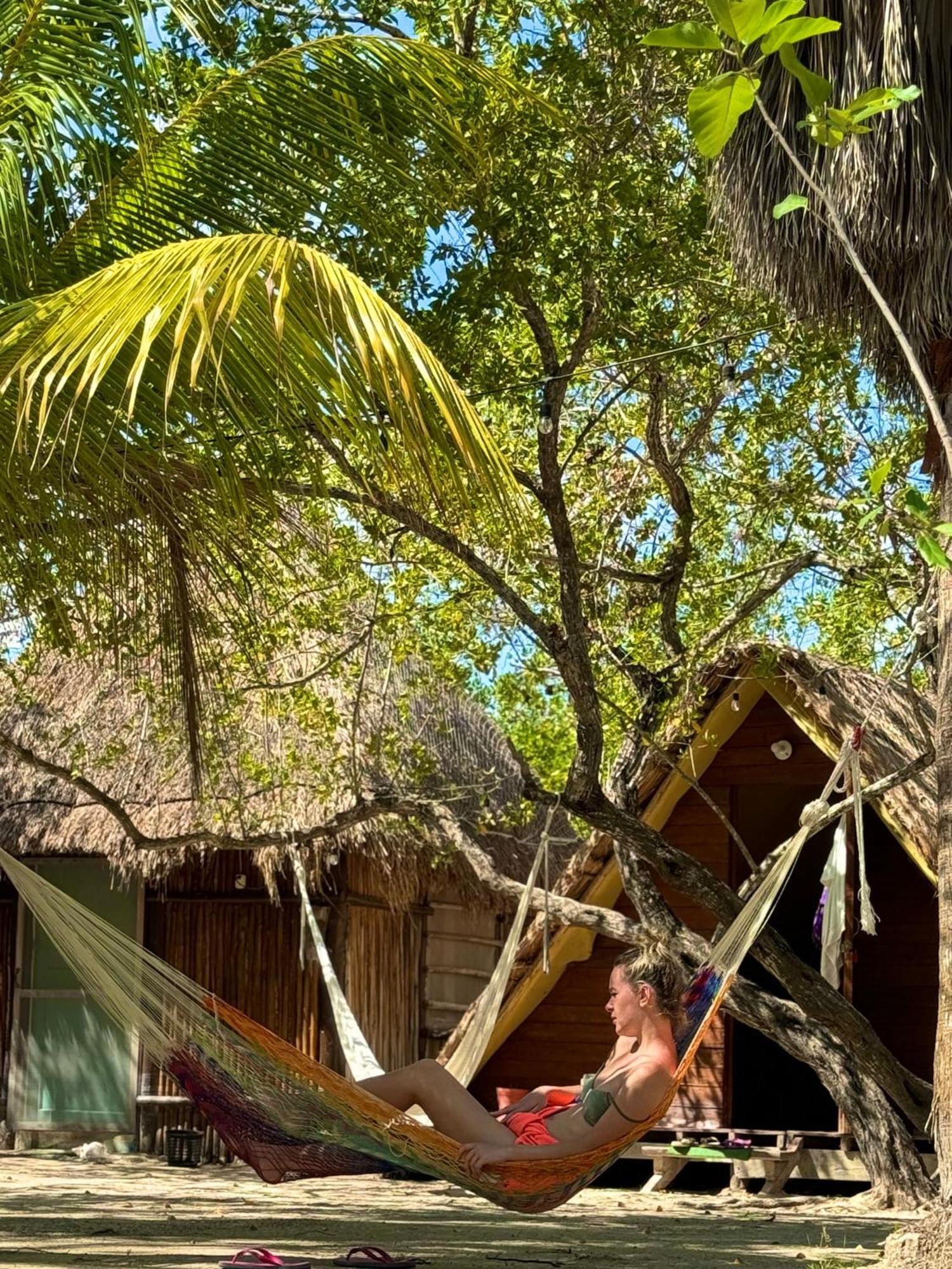 La Aldea Holbox Cabanas Y Camping 外观 照片